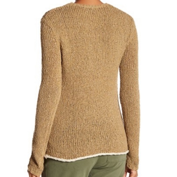 NEW James Perse Cotton Linen Crew Sweater - Picture 2 of 6